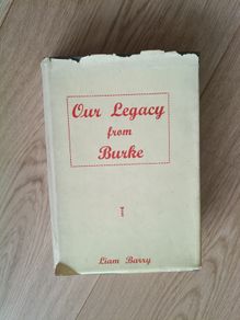 Our Legacy from Burke 1952 first edition hardback with dustcover by Liam Barry in good condition with signs of wear on the dustcover see photos FREE STANDARD POSTAGE INCLUDED