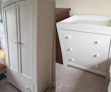 Mamas & Papas Dresser Changer & Wardrobe