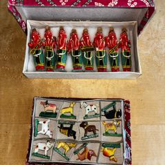 Indian wooden figurines