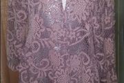 Citrus England lovely crochet cardigan size UK14/16 EUR42/44 Perfect condition  Postage included