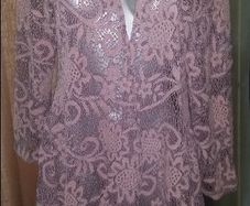 Citrus England lovely crochet cardigan size UK14/16 EUR42/44 Perfect condition  Postage included