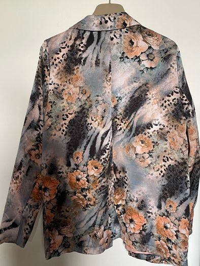 AD LIB ladies floral lightweight blazer size 14 - New