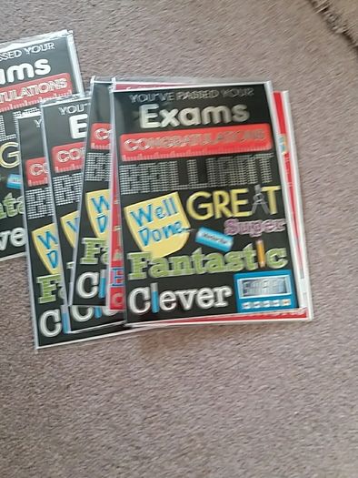 Congratulations examination greeting card