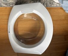 Hot point washing machine door