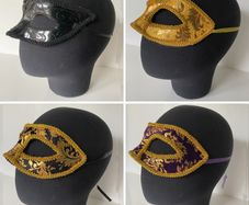 Venetian Eye Mask with Ribbon | 3 designs