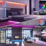 30M Led Strip Light RGB with 44-keys Remote and App Control [2x15M] Image 3