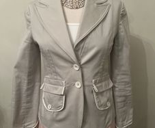 Fran & Jane grey blazer. Size 12