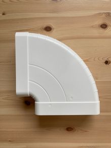 Elica- Right angled pipe for air extraction