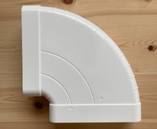 Elica- Right angled pipe for air extraction