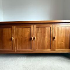Modern solid mahogany side Board