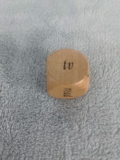 Activity decider dice for kids