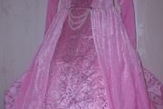 Pink Princess Gown &amp; Cape