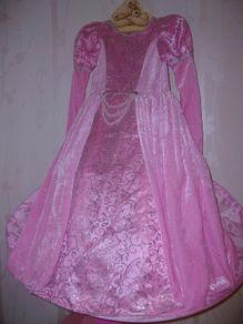 Pink Princess Gown & Cape