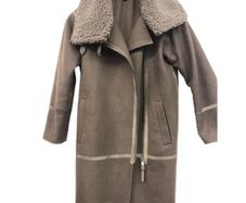 All Saints shearing coat - size S