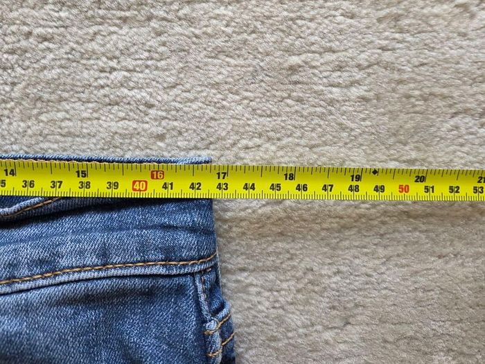 Levi's 512 Distressed Jeans Size 33 Leg 34