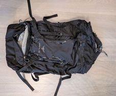 Osprey Kestrel 48 Hiking, Trekking Backpack. Black