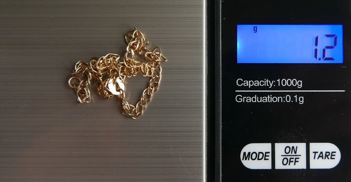 Vintage Solid 9ct Yellow Gold 375 Fancy Link Bracelet. Length 8" - 1,2g
