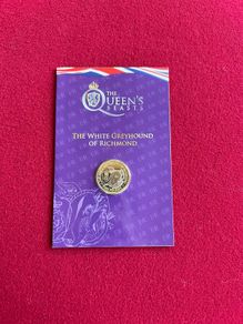 Queens Beasts The White Greyhound Of Richmond 2 Pound Coin