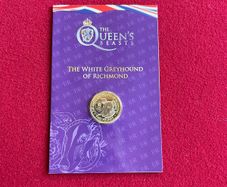 Queens Beasts The White Greyhound Of Richmond 2 Pound Coin