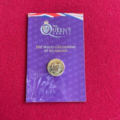Queens Beasts The White Greyhound Of Richmond 2 Pound Coin