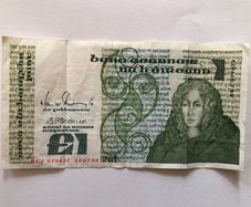 1988 Irish 1 Punt Pound Note