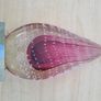 Murano transparent teardrop art glass paperweight (stopper) Image 9