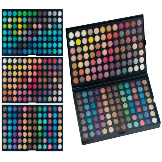 Makeup Palette - 252 Colors Eye Shadow - Three Layers - Shimmer Pearlescent Matte