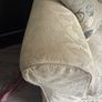Large loose cover cream Couch Image 6