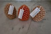 Pinecone Candles X 3