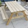 Handmade picnic benches Image 7