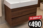 Incline visobath 800 unit and basin ex display