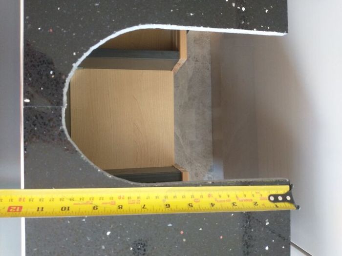 Vanity Unit (IKEA Godmorgen) with Quartz Top (Basin Included)