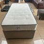 Two single beds with mattresses and headboards Image 2