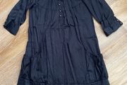 Brand New Atmosphere Black Smock Top Size 10