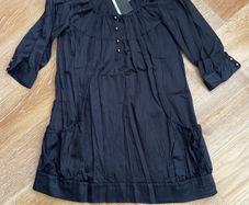 Brand New Atmosphere Black Smock Top Size 10