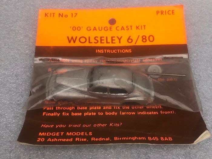 Midget Models whitemetal kit selection