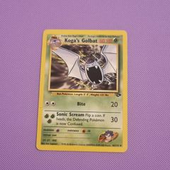 Koga's Golbat Pokemon Card from the Gym Challenge (46/132)