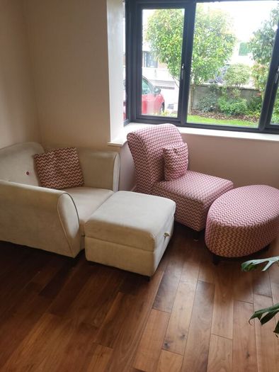Furniture, couch and armchairs