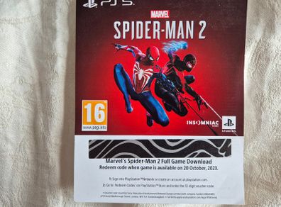Spiderman 2 PS5 digital download