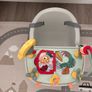 Mamas & Papas Bug 3in1 Floor Booster Seat with Activity Tray Pebble Grey Image 2