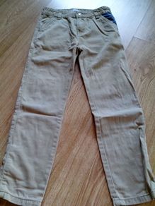 Light Brown Trousers. Age 5-6