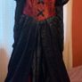 Halloween Costume Vampire Dress Victorian Vintage Spooky Size L Image 2