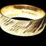 Vintage 9ct Gold Hallmarked Wedding Ring Image 3