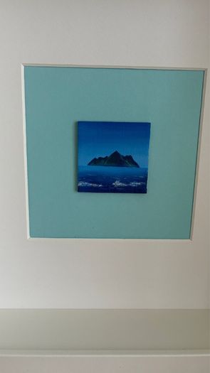 Skellig oil painting