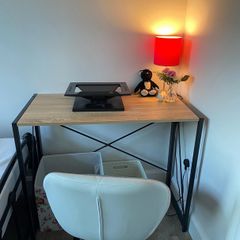 Desk and office chair