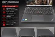 Lenovo Thinkpad P14s Gen 4 | I7-1360p | Rtx A500 4gb | 16gb Ram | 512gb Ssd