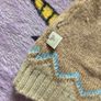 3-6m, JoJo Maman Bebe Duck Fair Isle Jumper and Bottoms Image 10