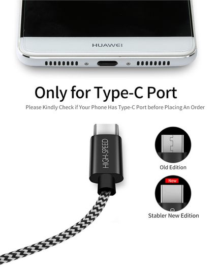 DUX DUCIS 2.1A Type-c USB Charging Cable 3m