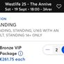 2 x VIP Westlife Tickets Image 3