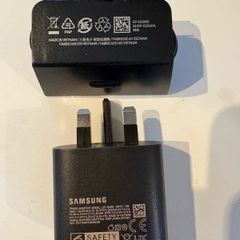 New Samsung fast charger 25W Plug and C type cable